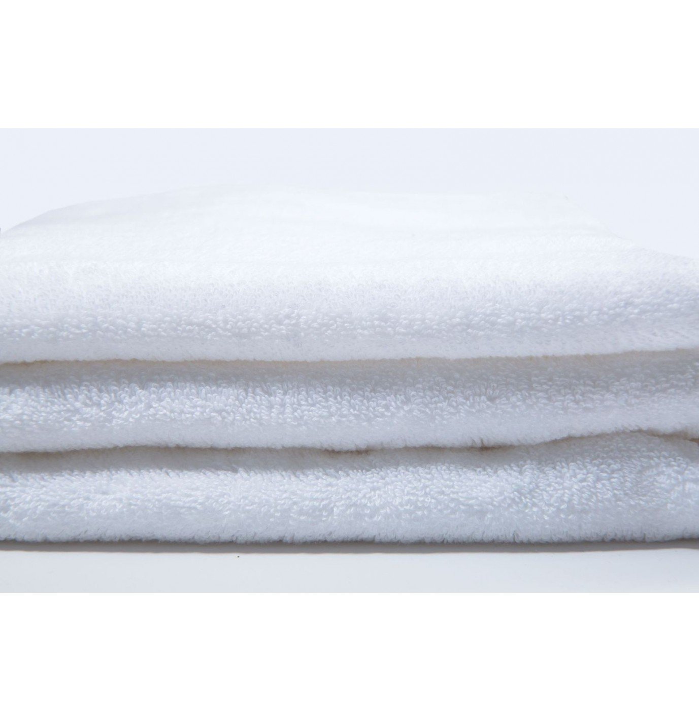 Seasons - Hotel Grade White Bath Towels - 30 x 60 inch - 100% Cotton - Image 4