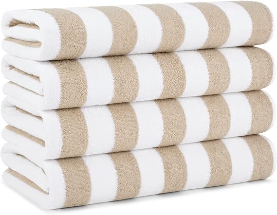 Seaosns Beach Towels - Absorbent, Quick Drying, Cotton Beach Towel, 36 x 72 in, - Image 3